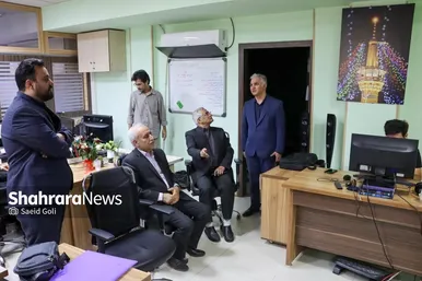 گزارش تصویری | بازدید مدیران استانی و شهری از روزنامه شهرآرا به مناسبت روز خبرنگار - ۲