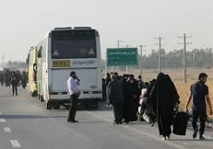تردد به مرز خسروی تنها با اتوبوس امکانپذیر است