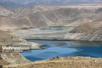 ویدئو| وضعیت نگران‌کننده سد فریمان در دی ماه ۱۴۰۴
