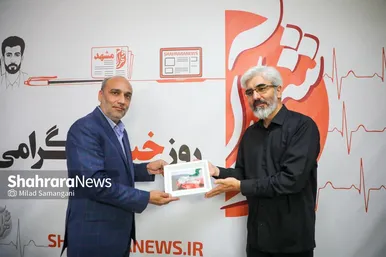 گزارش تصویری | بازدید مدیران استانی و شهری از موسسه فرهنگی شهرآرا به مناسبت روز خبرنگار (۱۸ مرداد ۱۴۰۵)