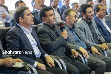 افتتاح طرح توسعه تصفیه‌خانه شهرک چرمشهر مشهد