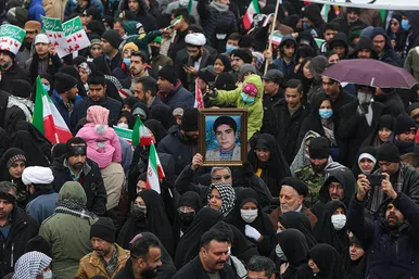 راهپیمایی 22 بهمن در مشهد 2