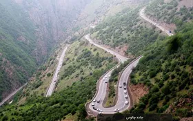 جاده چالوس یک&zwnj;طرفه شد