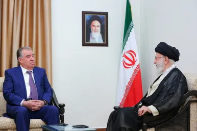 عکس‌هایی از دیدار شماری از میهمانان خارجی مراسم تحلیف با رهبر انقلاب اسلامی