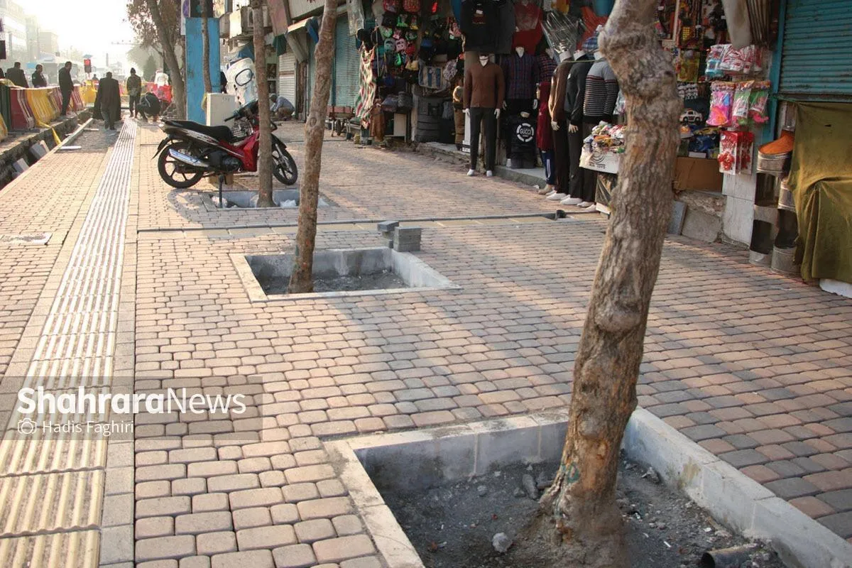 اعتبار ۱.۳‌همتی برای توسعه پیاده‌روسازی در شهر مشهد