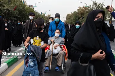 عزاداری روز شهادت امام رضا علیه اسلام در مشهد