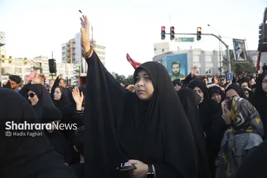 گزارش تصویری | مراسم خیمه سوزان عصر عاشورا در مشهد (۱۵ تیر ۱۴۰۴)