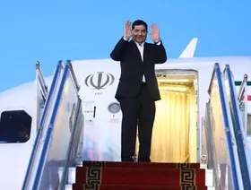 مخبر برای حضور در اجلاس شانگهای عازم قزاقستان شد