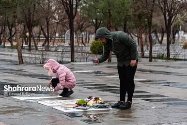 آئین سنتی «چراغ برات» در بهشت رضا(ع) مشهد
