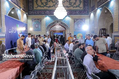 آخرین ساعات انتخابات ریاست جمهوری در حرم مطهر رضوی