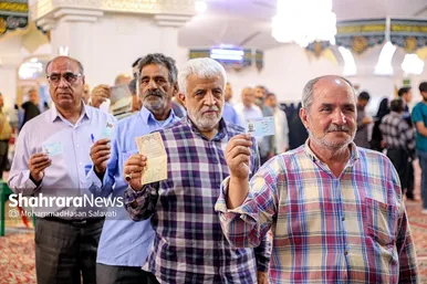 آخرین ساعات انتخابات ریاست جمهوری در حرم مطهر رضوی