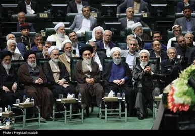 عکس‌هایی از مراسم تحلیف رئیس جمهور