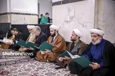 گزارش تصویری | مراسم ترحیم مرحوم آیت‌الله محمدهادی عبدخدایی در حرم مطهر رضوی