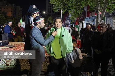 گزارش تصویری |حضور جامعه ورزش مشهد در سی و هشتمین شب شکوه حضور مردم در خیابان‌های مشهد