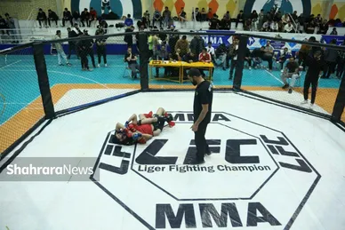 گزارش تصویری | برگزاری رقابت‌های MMA |  جام رمضان