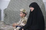 فرزند «شهید دارایی» مرزیار افتخاری شد