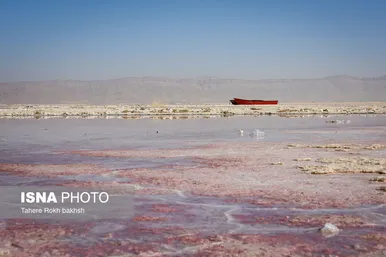 گزارش تصویری | خشک شدن دریاچه مهارلو - شیراز