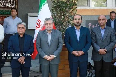 بدرقه کاروان خودرویی اربعین شهرداری مشهد مقدس