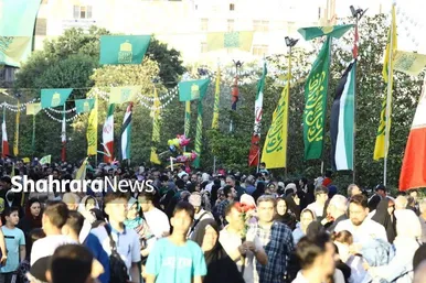 جشن امام رضایی‌ها در تهران 