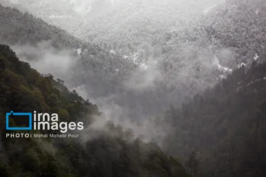 ایران زیباست | برف پاییزی در مازندران