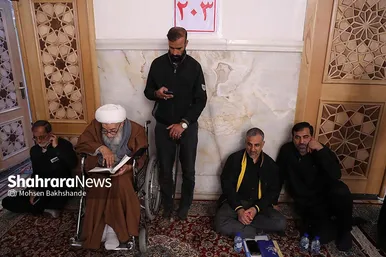 مراسم احیای ناشنوایان در حرم مطهر امام رضا(ع)