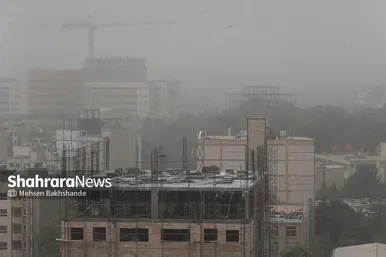 آلودگی شدید هوا در مشهد(۲۷ تیرماه ۱۴۰۲)