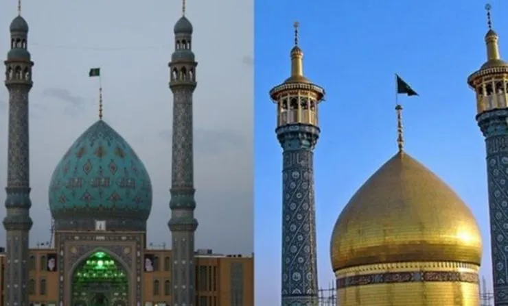 درب‌های جمکران و حرم حضرت معصومه(س) بسته شد