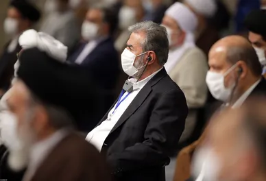 دیدار جمعی از مسئولان نظام و مهمانان شرکت کننده در کنفرانس وحدت اسلامی با رهبر معظم انقلاب