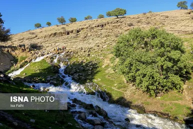 نوروزگردی | آبشار «آبریز» کهگیلویه