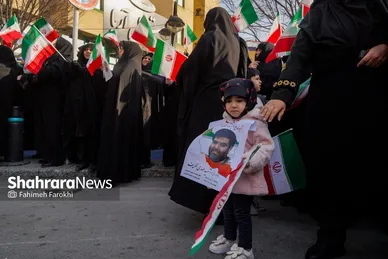 گزارش تصویری | مراسم تشییع پیکر مطهر شهید مدافع امنیت «مهدی ظریف» در مشهد ۳