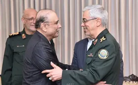 سرلشکر باقری از رئیس&zwnj;جمهور پاکستان به دلیل حمایت از غزه تقدیر کرد