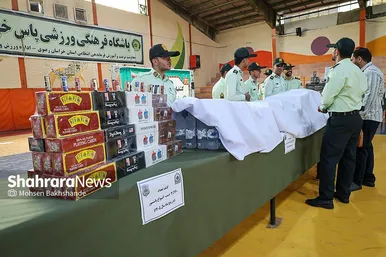 گزارش تصویری | نمایشگاه کشفیات پلیس اقتصادی خراسان رضوی