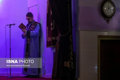 مراسم سال نو میلادی در کلیسای «تارگمانچاتس» تهران
