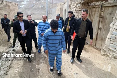 گزارش تصویری | بازسازی صحنه جنایت در روستای جغری