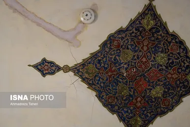 گزارش تصویری | خسارات ناشی از تجاوز هوایی آمریکایی صهیونی به عمارت تاریخی رکیب‌خانه اصفهان