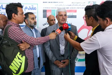 مراسم روز جهانی پناهنده در مشهد