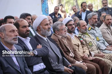 گزارش تصویری | مراسم بهره برداری از فاز یک بوستان جهانشهر مشهد