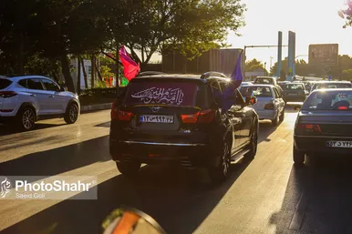 حال و هوای شهر مشهد در شب عید غدیر خم