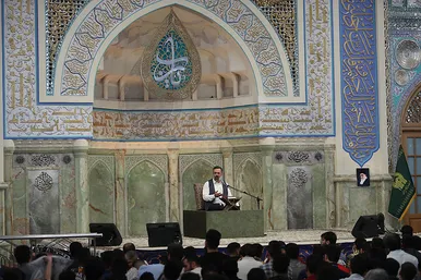 مراسم مناجات شب های ماه مبارک رمضان در حرم مطهر رضوی