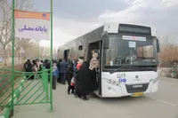 سرویس‌دهی ویژه سازمان اتوبوسرانی مشهد همزمان با روز پدر (شنبه ۱۳ دی ۱۴۰۴)