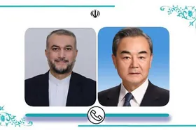گفت&zwnj;وگوی تلفنی وزرای خارجه ایران و چین | تاکید چین بر اهمیت حضور ایران در نشست آتی &laquo;کمربند راه&raquo;