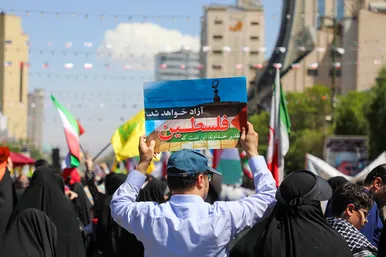 راهپیمایی روز قدس در مشهد