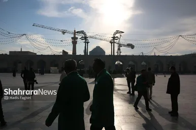 بازدید اصحاب رسانه از مهم‌ترین پروژه‌های عمرانی حرم مطهر رضوی