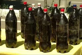 کشف ۳۸ بطری نوشابه تریاکی