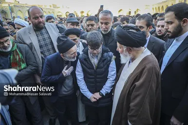 گزارش تصویری | مراسم تشییع پیکر مطهر شهید مدافع امنیت «مهدی ظریف» در مشهد ۲