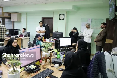 بازدید عضو شورای اسلامی شهر مشهد از موسسه فرهنگی شهرآرا