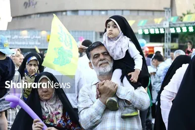 جشن امام رضایی‌ها در تهران 