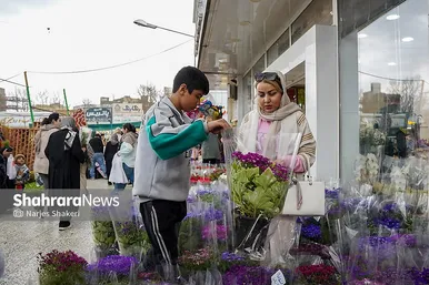 گزارش تصویری | حال‌وهوای بازار گل و گیاه مشهد در آستانه نوروز ۱۴۰۵
