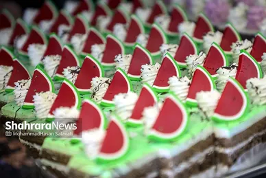 حال و هوای بازار مشهد در آستانه شب یلدا