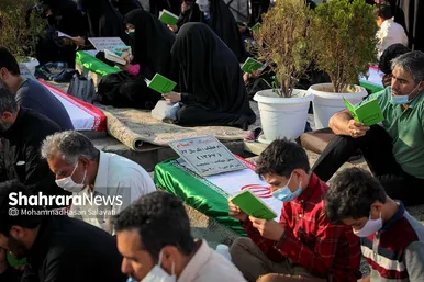 برگزاری مراسم پر فیض دعای عرفه در مشهد
